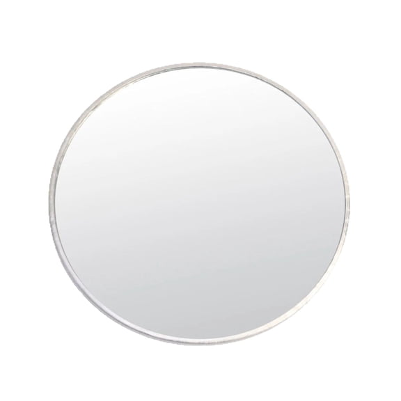 Portable Phone Selfie Convex Mirror, 3.7 Inch Wide Angle Circular Rear Camera Vlog Mirror for Travel Photos, Lightweight ABS White)