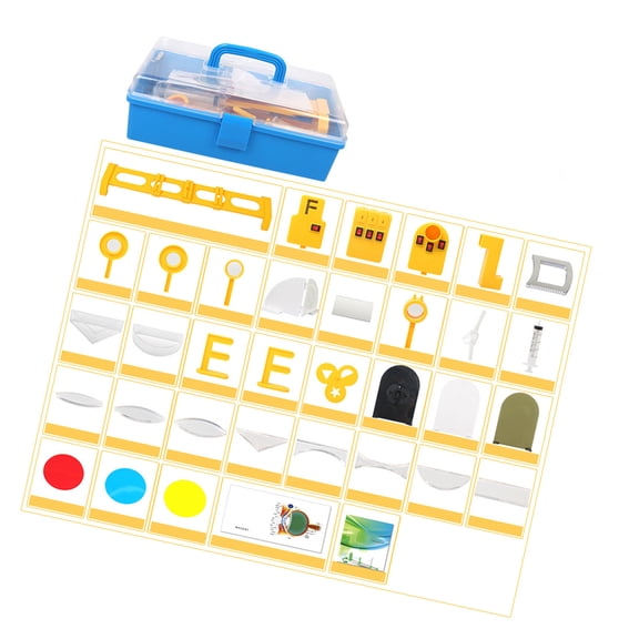 Portable Physics Optics Lab: Complete Experiment Set for Science Education & Research Labs