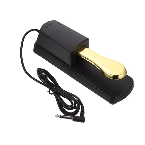 GOOHOCHY Alloy Steel Sustain Pedal Golden 1Set