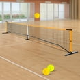 thumbnail image 1 of Portable Pickleball Set with 4 Paddles & Balls, Complete Set with Net, Easy Setup, Outdoor & Indoor Use, Carrying Bag Included, Great for Families, 1 of 8