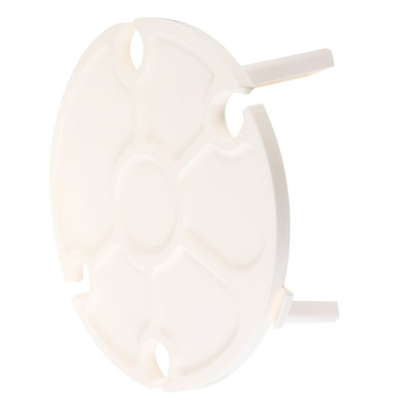 FESTFENDS Foldable Table White Plastic for Friends 1Pcs 5.5X11.8X11.8in