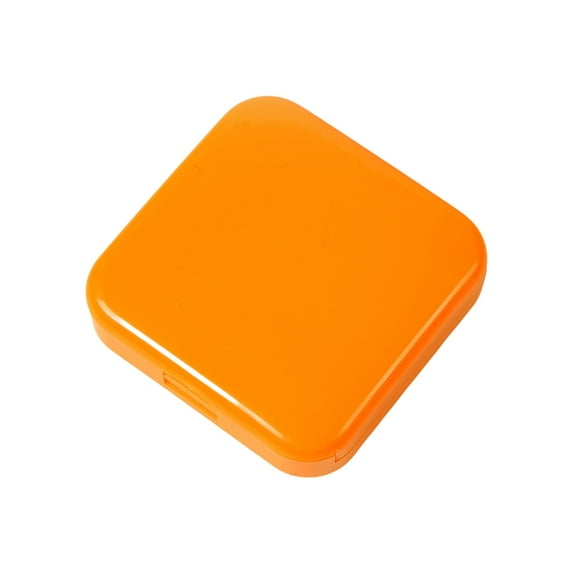 Portable Pill Boxes Moistureproof Mini Organizer Box 2 Grids Portable for Travel with Removable Individual Containers