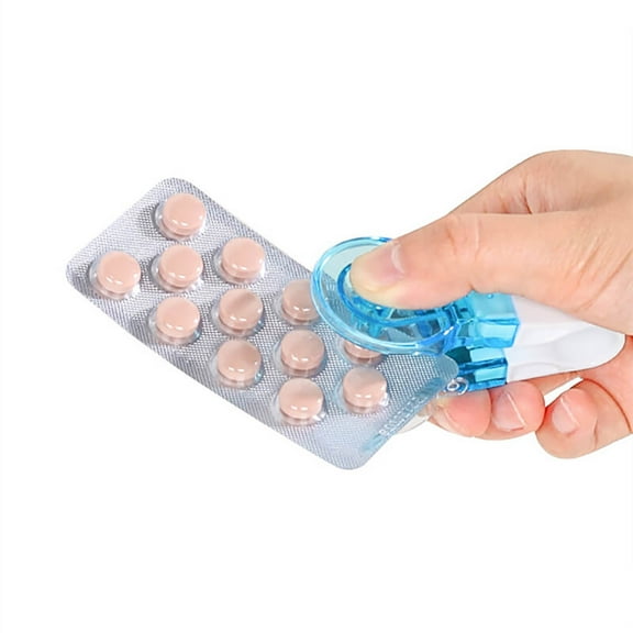Portable Pill Cutter Splitter Easy Use For Medicine Tablet Organizer Small Tool 2 Pack