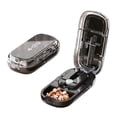 thumbnail image 1 of Portable Pill Splitter for Multiple Large and Small Pills, Heavy Duty Stainless Steel Centering Guide Cutter Divider Organizer for Daily Medicine, 1 of 7