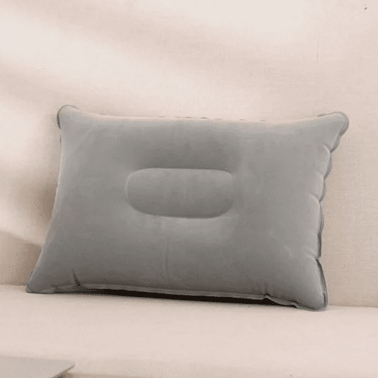 Portable Pillow Lumbar Back Support Compressible Lightweight Travel Cushion Plane Head Rest Walmart