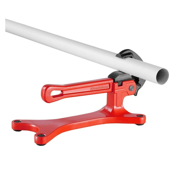 Portable Pipe Vise, Aluminum Pipe Vise 1/8-1-1/2 Inch, Lightweight Plumbing Vise for Onsite Installation, Repair & Maintenance, Precise Clamping