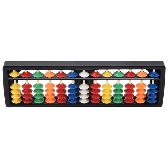 Portable Plastic Abacus Arithmetic calculation tool
