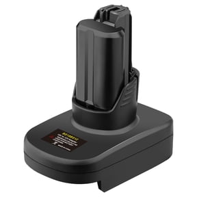 Portable Plastic Battery Adapter Transforms 18V To 12V Tool Compatibility Power Tool Battery Converters