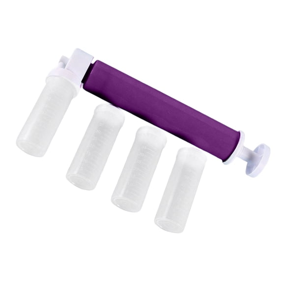 Portable Plastic Cake Decorating Tool With Detachable Parts For Easy Cleaning And Mess Release Baking Experience