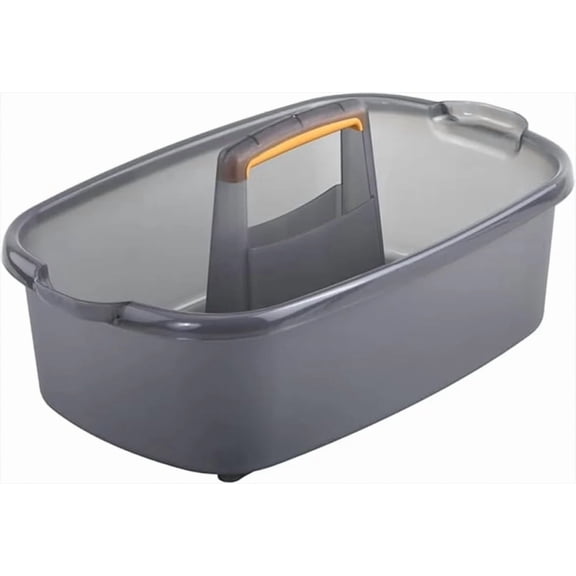 Portable Plastic Cleaning Caddy with Handle Versatile Organizer for Bathroom, Kitchen & Shower