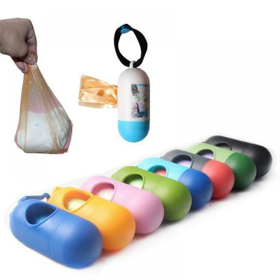 Portable Plastic Diaper Bag Box Disposable Baby Pet Garbage Bag Case Removable Box Nappy Bag Organizer Refillable Bin Box