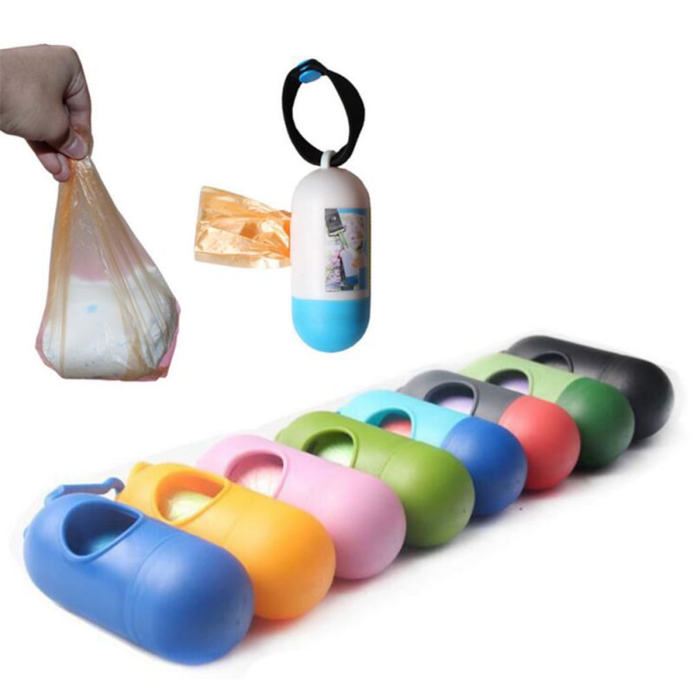 Portable Plastic Hanging Baby Diaper Garbage Rubbish Bag Refillable Box