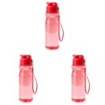 thumbnail image 1 of Portable Plastic Sports Water Bottle with Hand Strap Leak Proof Lid R1-3, 1 of 5