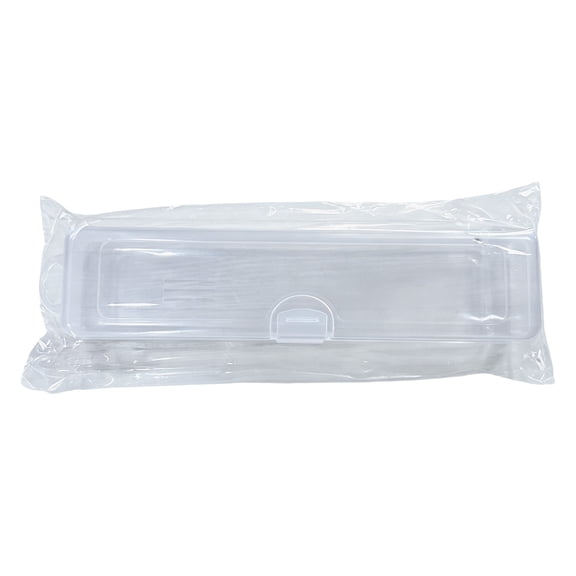 Portable Plastic Toothbrush Travel Case Holder, Compact Tube Storage Container For Toothbrush Toothpaste, Protective Box For Hygiene On Trips, Clear
