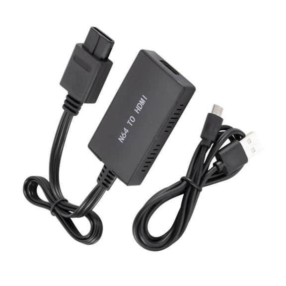 Portable Plug and Play N64 to HDMI Converter Game HD Video Converter for NGC/SNES