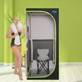 thumbnail image 1 of Hypeshops Portable Plus Type Full Size Far Infrared Sauna Tent, Spa, Detox, Therapy, Relaxation, 1 of 5