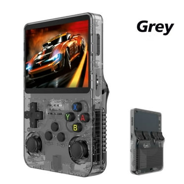 Portable Pocket Player Games 128G for Xbox R36S Retro Handheld Video Game Machine Console Linux System PSP for PlayStation (grey)