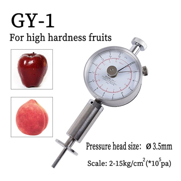 Portable Pointer Fruit Hardness Tester,Fruit Penetrometer for Fruit Sclerometer ,Clear Data