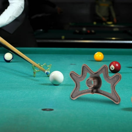 Portable Pool Billiard Cue Bridge Head Pool Cue Bridge Durable Equipment Snooker Cue Rest for Games Club Party