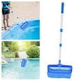 thumbnail image 1 of Portable Pool Cleaner Kit Pool Net with Pole 17"-34.6" Thick Adjustable Telescopic Pole & Fine Mesh Pool Net Pool Cleaning Accessories for Swimming Pools & Outdoor Above-Ground Pools, 1 of 8