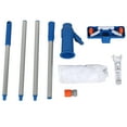 Portable Pool Vacuum Jet with 4 Section Poles Underwater Cleaner Set