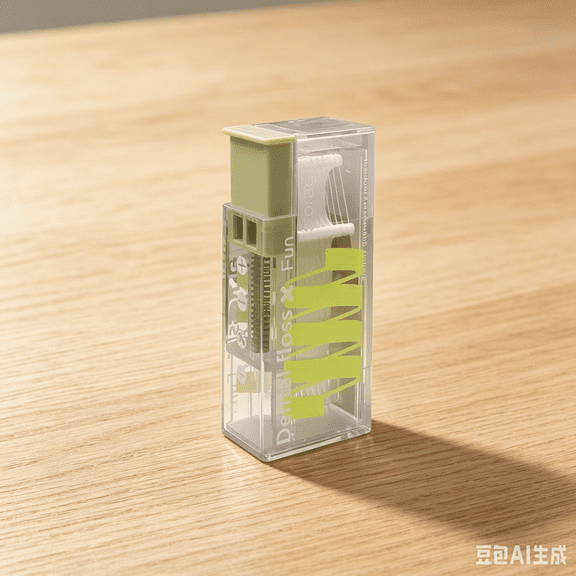 Portable Pop-Up Floss Storage Box Dispenser for Dental Floss Picks Organizer