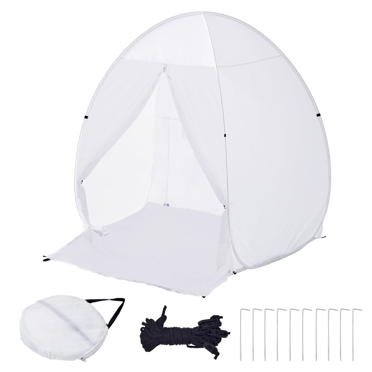 Portable Pop Up Spray Paint Tent Booth  Quick Setup Storage For Indoor Outdoor Use