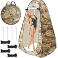 thumbnail image 1 of Portable Pop up Privacy Shower Tent Spacious Changing Room for Camping Hiking Beach Toilet Shower Bathroom, 1 of 6