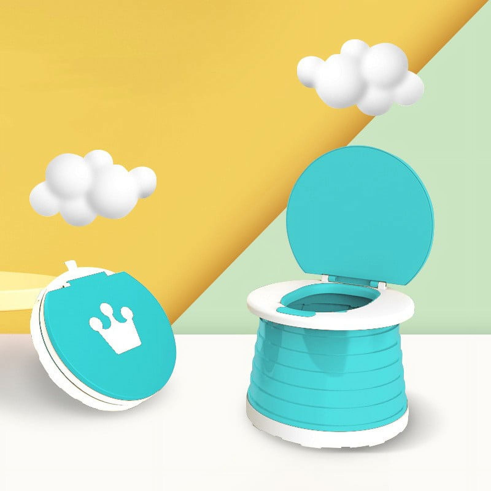 Portable Potty for Kids Toddlers Foldable Travel Potty Training Seat Children