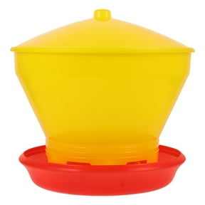 Portable Poultry Feeding Bucket with Pressure-Resistant Plastic and Smooth for Easy Cleaning