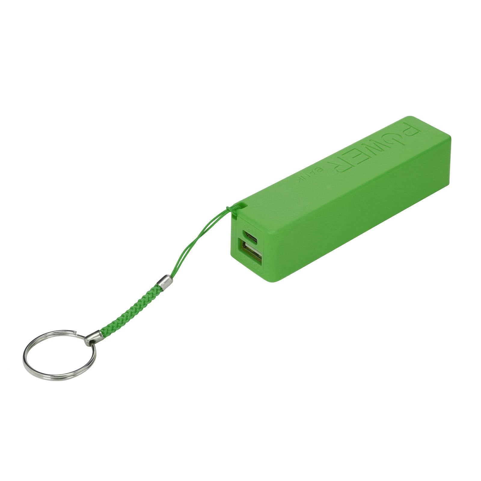 Portable power bank 18650 external backup battery charger with key