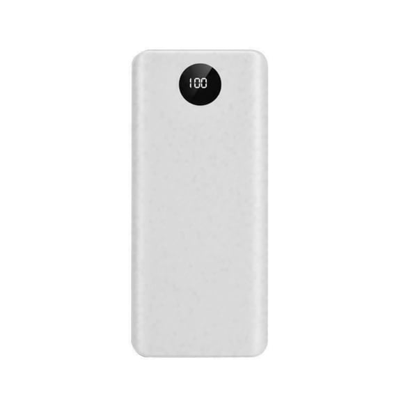 Portable Power Bank Case with 8-Section Fast Charging, Dual USB Ports, Type-C, LED Indicator for Samsung, Huawe, Xiaomi