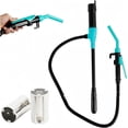 thumbnail image 1 of Portable Power Battery Pump Easy to Use Hand Fuel Pump New Portable Battery Pump for Gas Fuel Diesel Water Transfer Portable Transfer Pump Battery Operated Electric Siphon Pump (Blue), 1 of 8