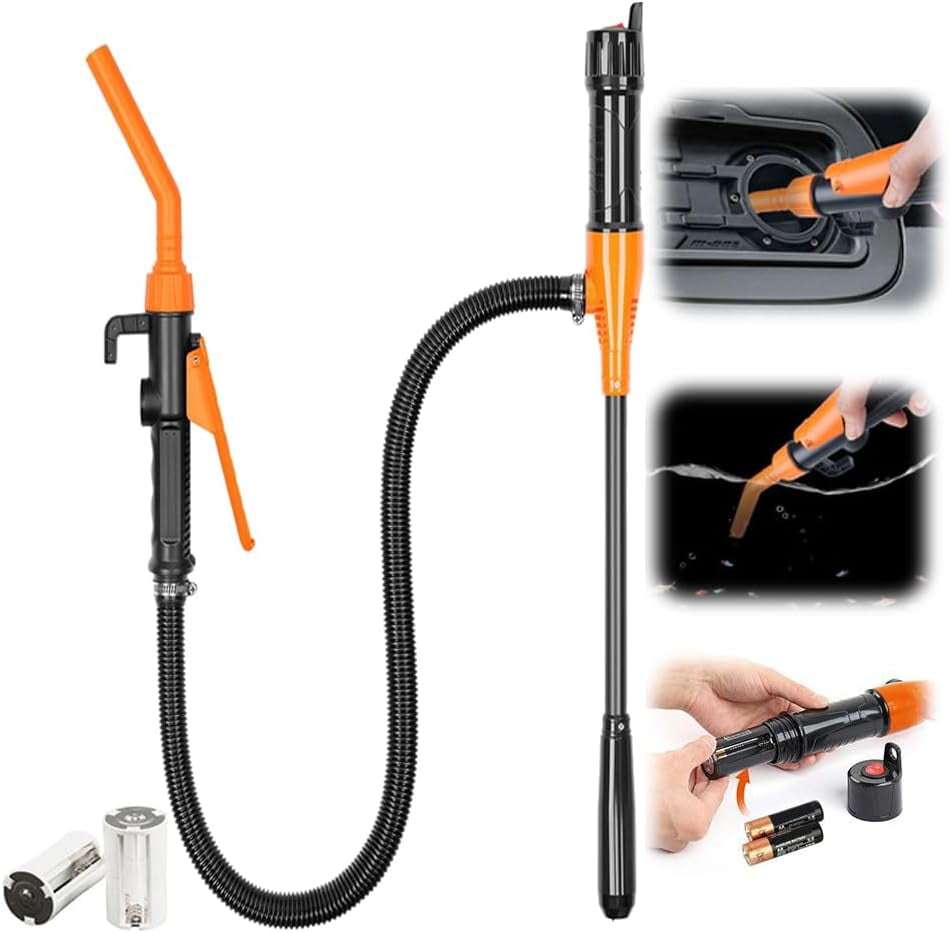 Portable Power Battery Pump, Battery Operated Electric Siphon Pump