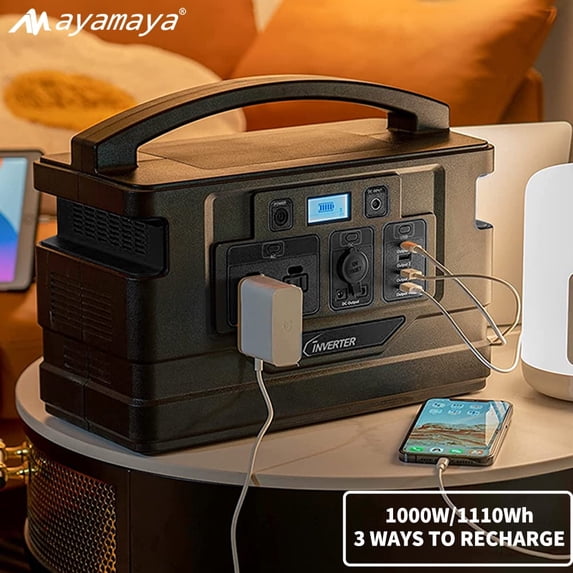 Ayamaya 1000W Continuous Portable Power Station