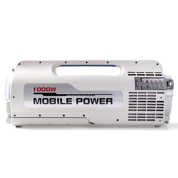 1000W (Surge 2000W) Portable Power Station, 1000Wh 80Ah LiFePO4 Battery, 110V AC Outlets with LED Light Backup Power Supply For Camping Outdoor