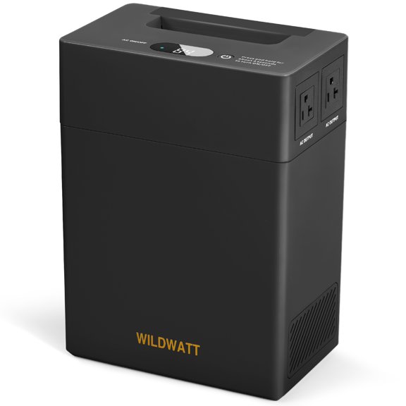 Portable Power Station 1004Wh,Safe LiFePO4 Battery 200W Peak AC Outlet,18.74lb Compact Lightweight for Outdoor Fishing,Camping,Emergency RV,Home Backup,Hunting,Live Streaming Green Direct AC