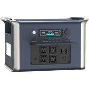 Portable Power Station 2400W, Peak 4800W Max, 2048Wh LiFePO4 Battery, 2-Hour Fast Charge, Home Backup & Outdoor Adventure Essential