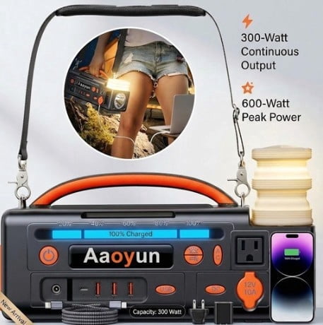 Pulsar 500 Watt Lithium-Ion Portable Power Station with LCD