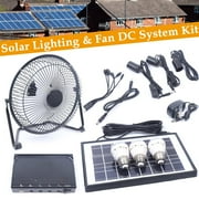 TOOL1SHOoo Portable Power Station with Solar Panel, Camping Energy Generators Mobile Lighting System for Home Emergency Lighting Camping