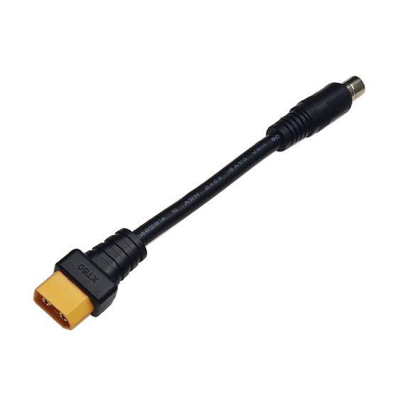 Jesscasday Portable Power Stations Charging Cable XT60 to DC8020 Connectors 14AWG 15cm