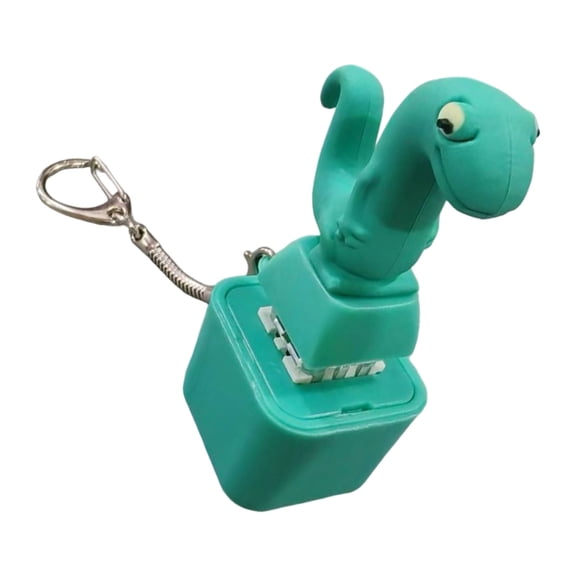 Portable Press Activated Lizards Keychain USB Rechargeable Light And Sound Camping Night Accessories For Outdoor Parties