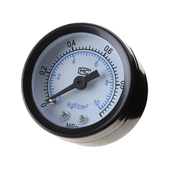 Portable Pressure Gauge 1/8-inch Thread Aluminum Pressure Meter Air Pressure ,Corrosion Resistance
