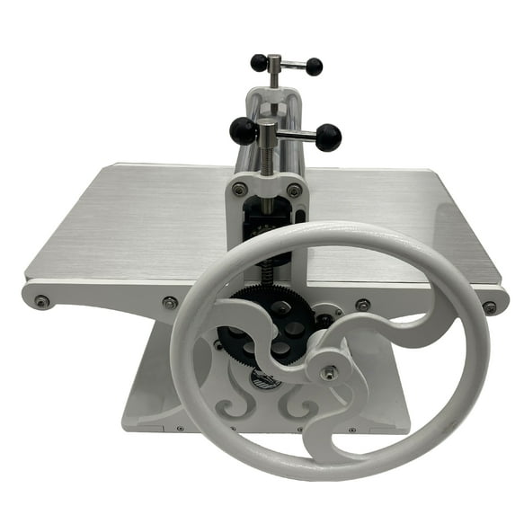 Portable Print Making Machine High Precision Manual Roller Printing Engraving Machine Clay Press White