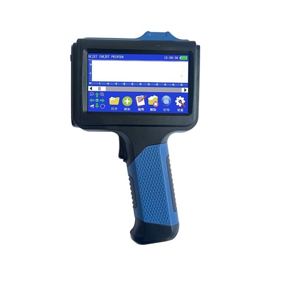 Portable Printer QR Bar Batch Code Date Logo Expiry Label Portable Handheld Jet Thermal Inkjet Printer