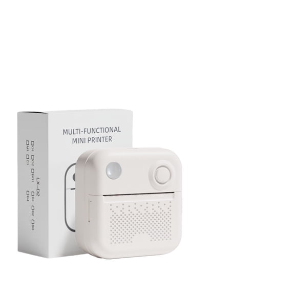 Portable Printer Thermal Paper Stickers Paper Mini Printers Labels Maker Printer for Error Printing