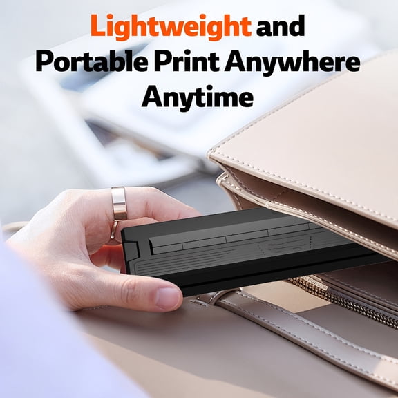 Portable Printers Wireless for Travel, Inkless Thermal Wireless Mini Printer Compatible with Android, IOS And Laptop, Support 8.5" X 11" US Letter And A4