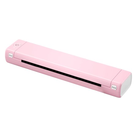 Portable Printers Wireless for Travel Wireless Portable A4 Ink-Free Mobile Printer for iOS and Android Laptops, Ideal for Travel, Mobile Office, Schools, and Home Use in Cars