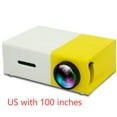 thumbnail image 1 of Portable Projector 3D Hd Led Home Theater Cinema HDMI-compatible Usb Audio Projector Yg300 Mini Projector, 1 of 9