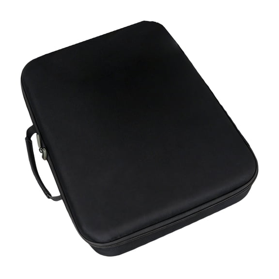 Portable Projector Case Hard Shell EVA with Top Handle, Mesh Pocket and Zip Around Storage for Z6X Home Travel